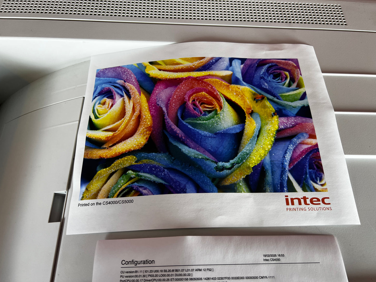 Low Meter 100k Intec CS4000 Envelope Printer