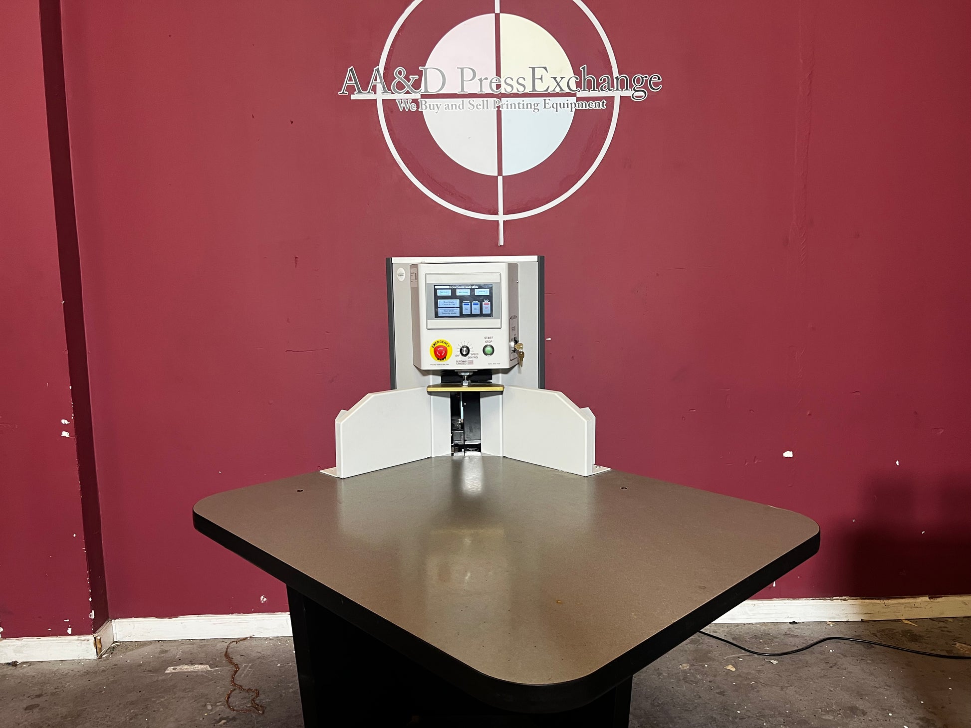 Used U.S. Paper Sheet Counter & Batch Tabber Machine at AA&D PressExchange