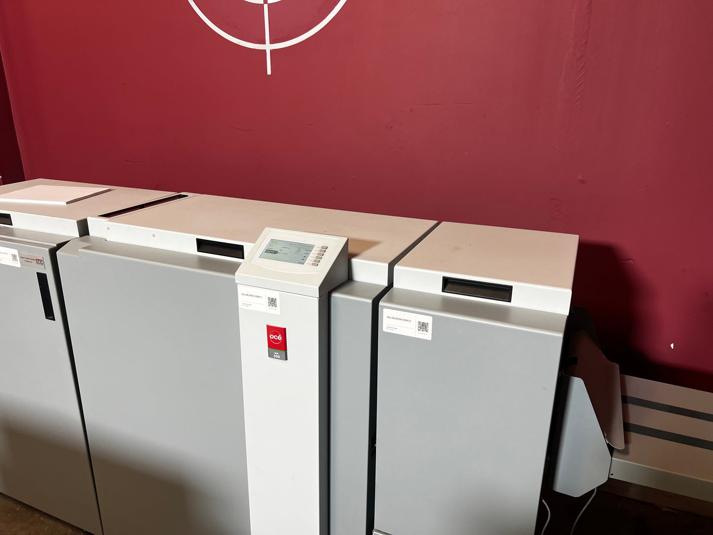 OCE 200 booklet maker 56k meter