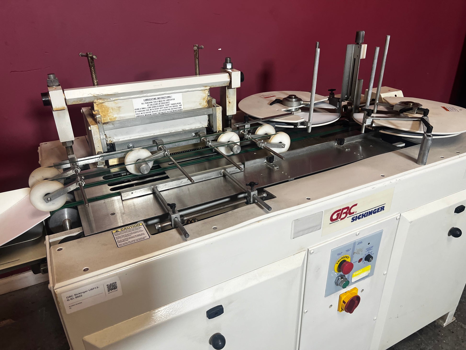 Durable Used GBC Sickinger USP-13 4:1 Die at AA&D PressExchange for GBC Coil Punches and commercial binding