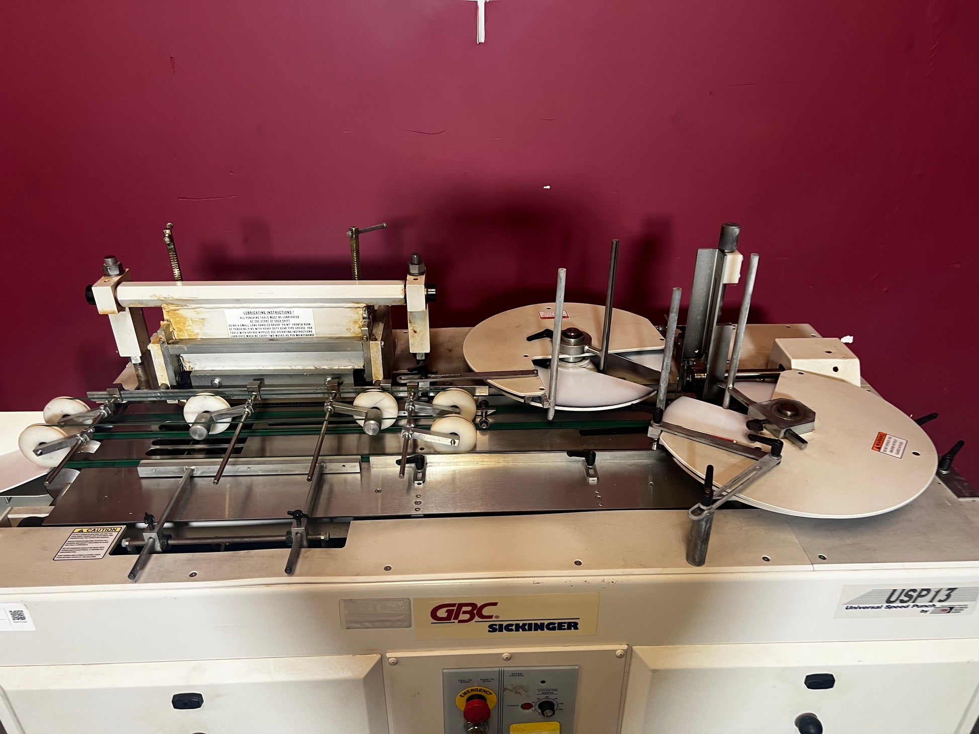 AA&D PressExchange Used GBC USP-13 4:1 punch die for fast GBC Binding & Punching Machines performance