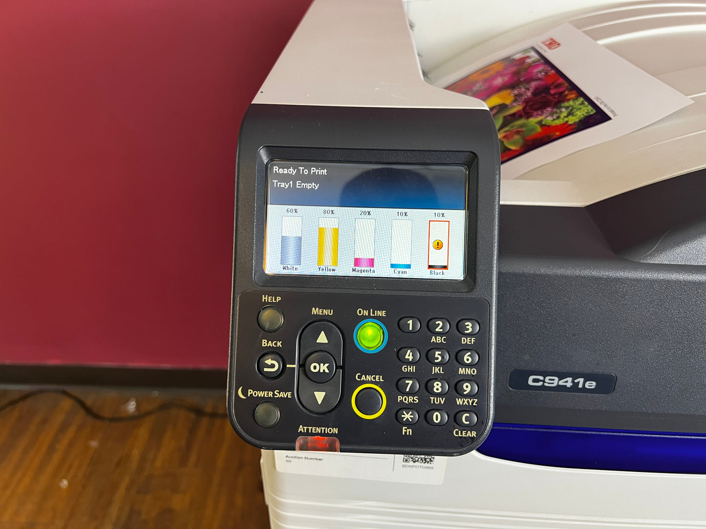 AA&D PressExchange Used Oki C941e printer ideal for short-run high-quality commercial print jobs