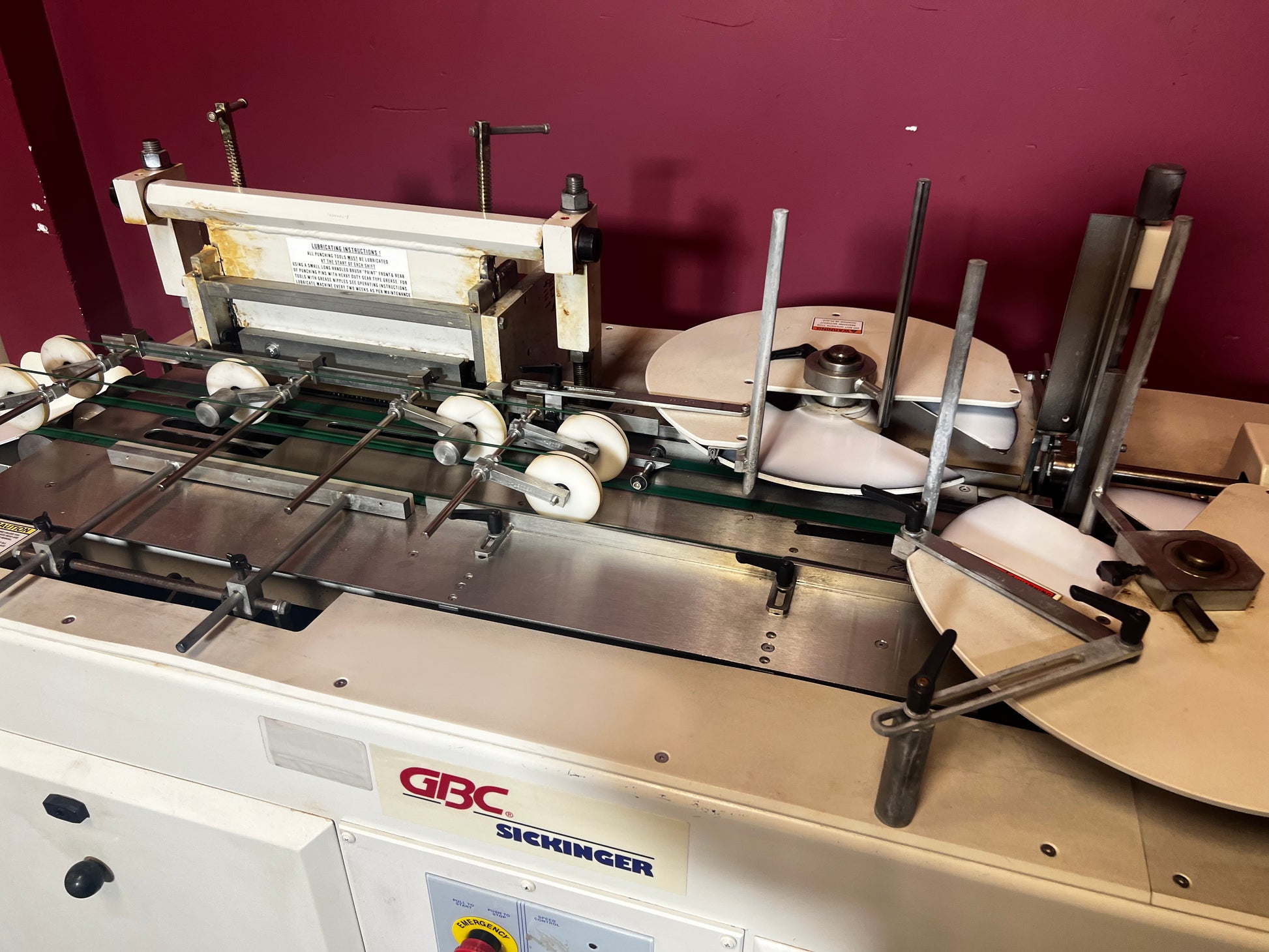 Reliable Used GBC Sickinger USP-13 4:1 Die by AA&D PressExchange for GBC Coil Punches and punching precision