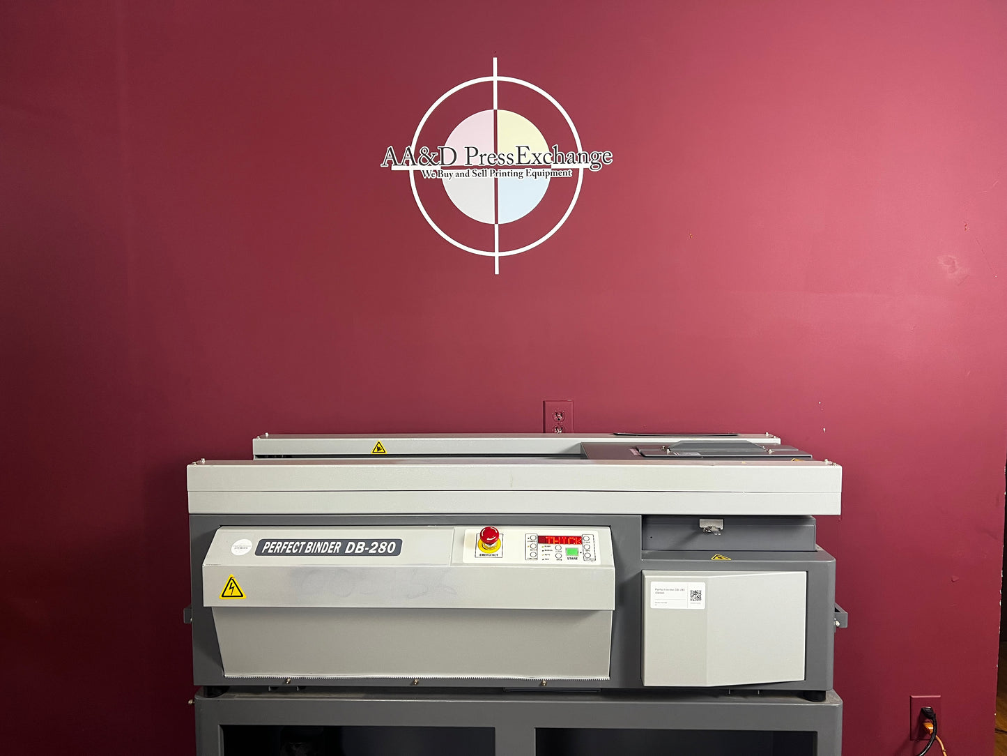 Used Duplo DB-280 Perfect Binder compact automatic book binding machine – AA&D PressExchange