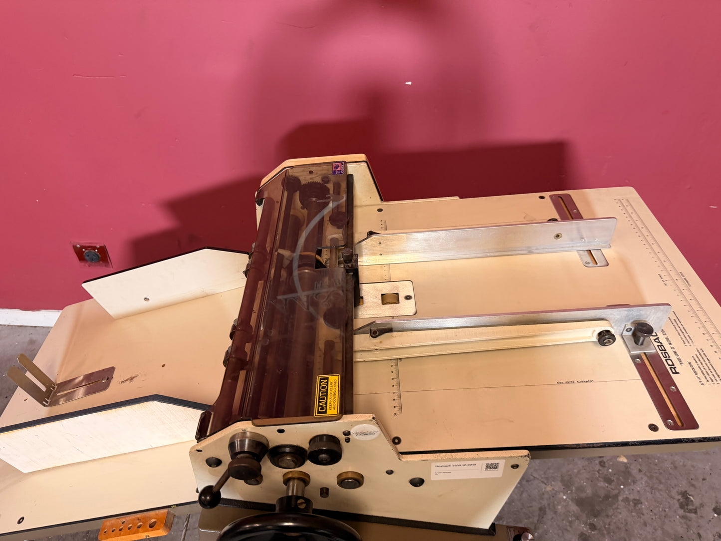 Used Rosback 220A Perforating Slit Score perforation blade assembly – AA&D PressExchange