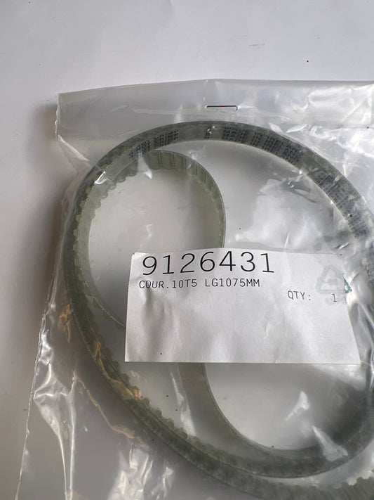 Genuine C.P. Bourg 9126431 timing belt, size 10T5 LG1075mm - AA&D PressExchange