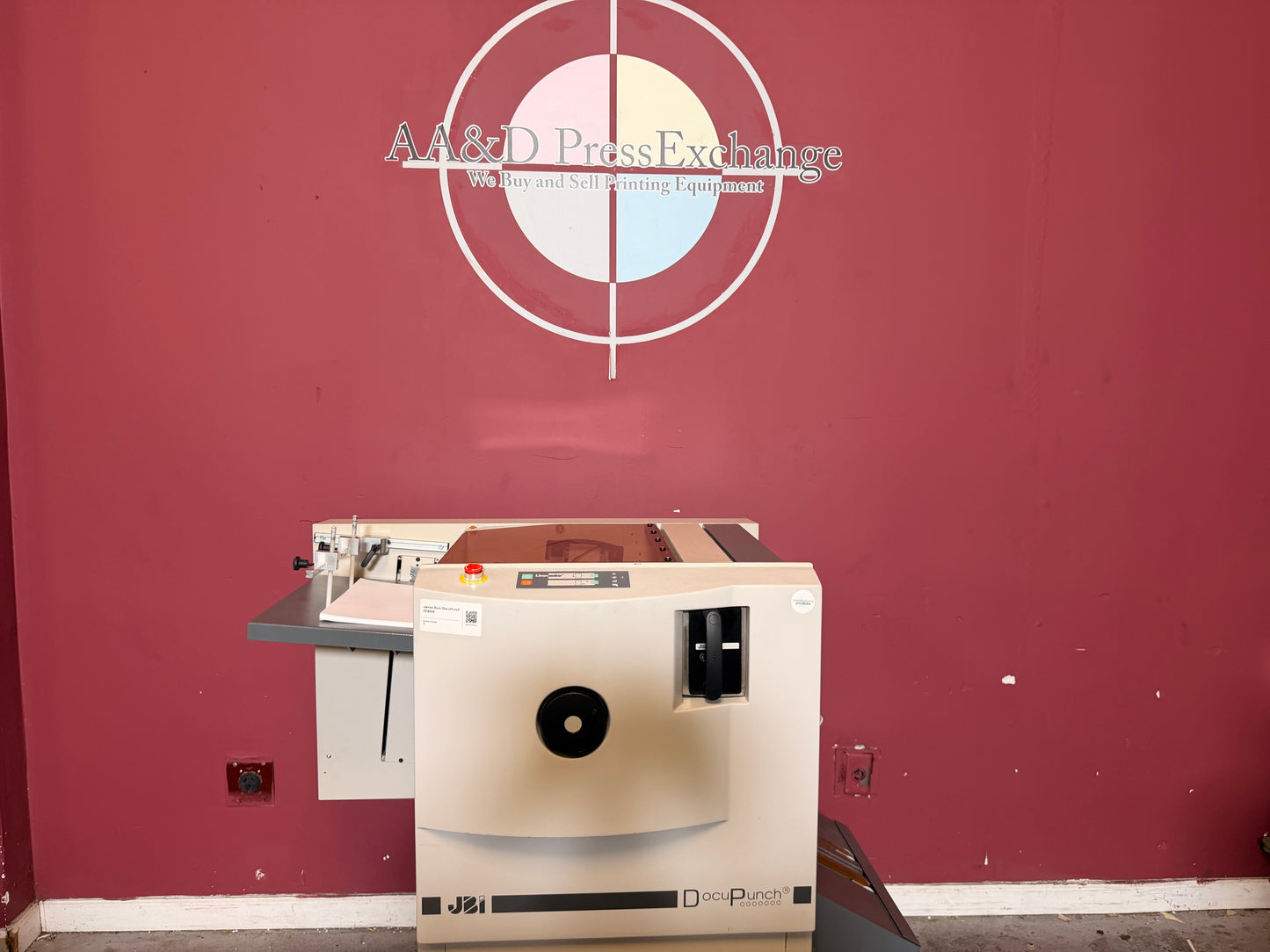 Used James Burn P33 DocuPunch 4:1 Die punch die module detail – AA&D PressExchange