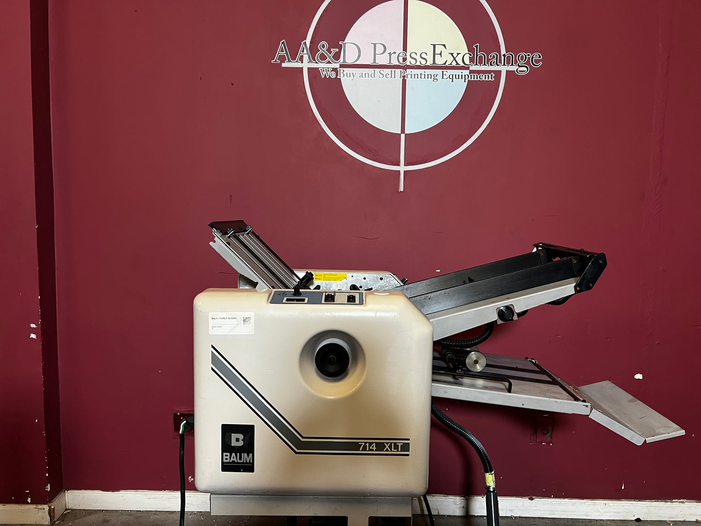 Baum 714 XLT Airfed Folder
