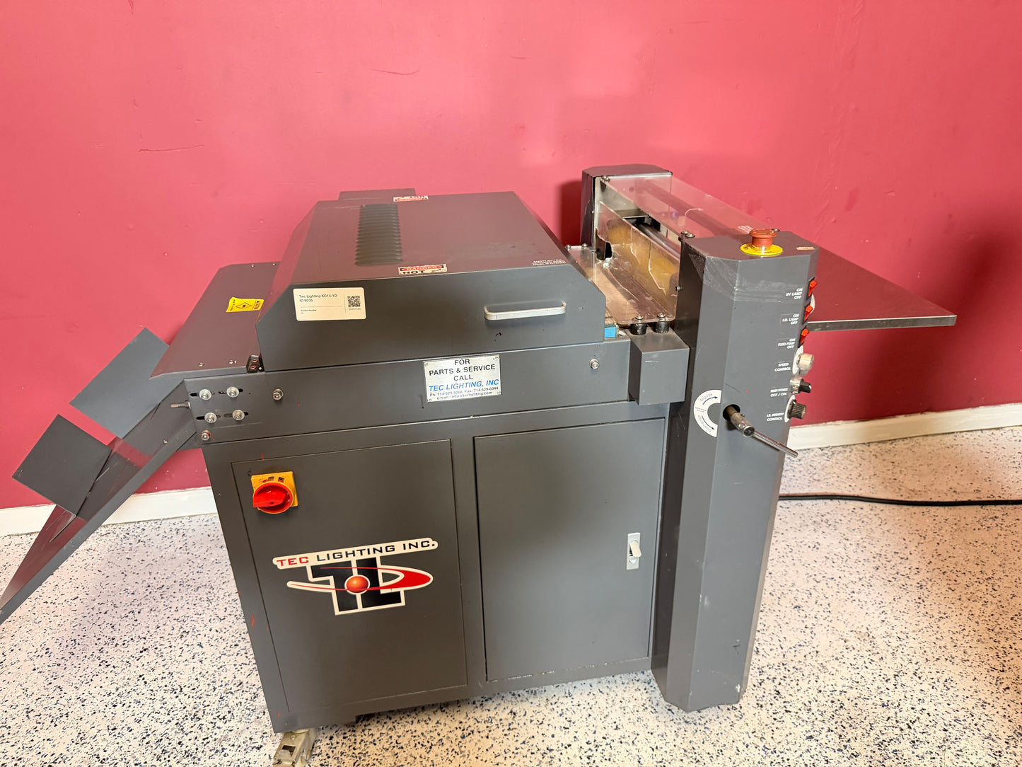 Tec Lighting XC14 UV Coater