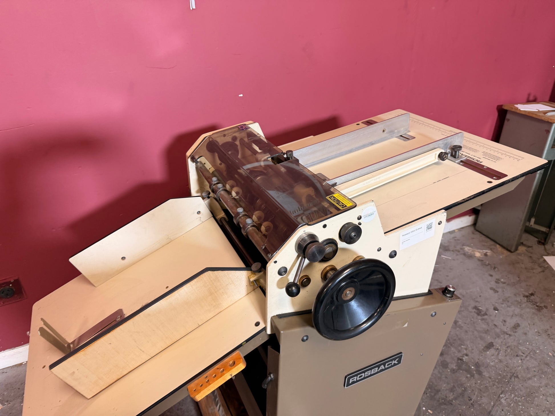 Used Rosback 220A Perforating Slit Score hydraulic system and motor – AA&D PressExchange