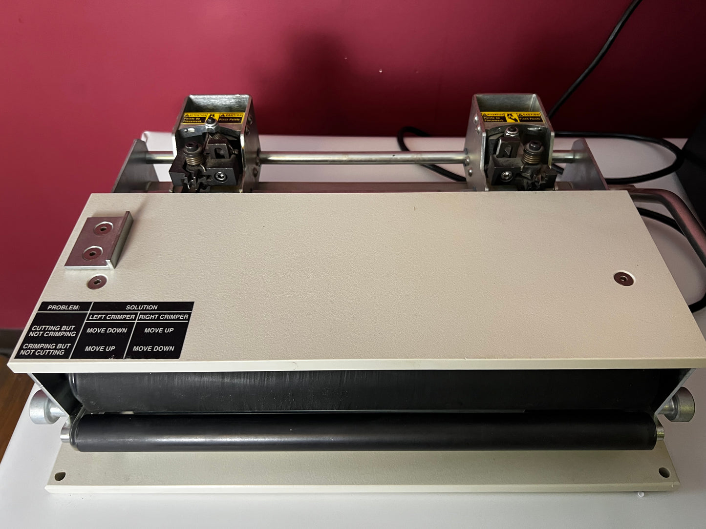 Used GBC CI-12 color coil inserter and cutter for professional binding | AA&D PressExchange