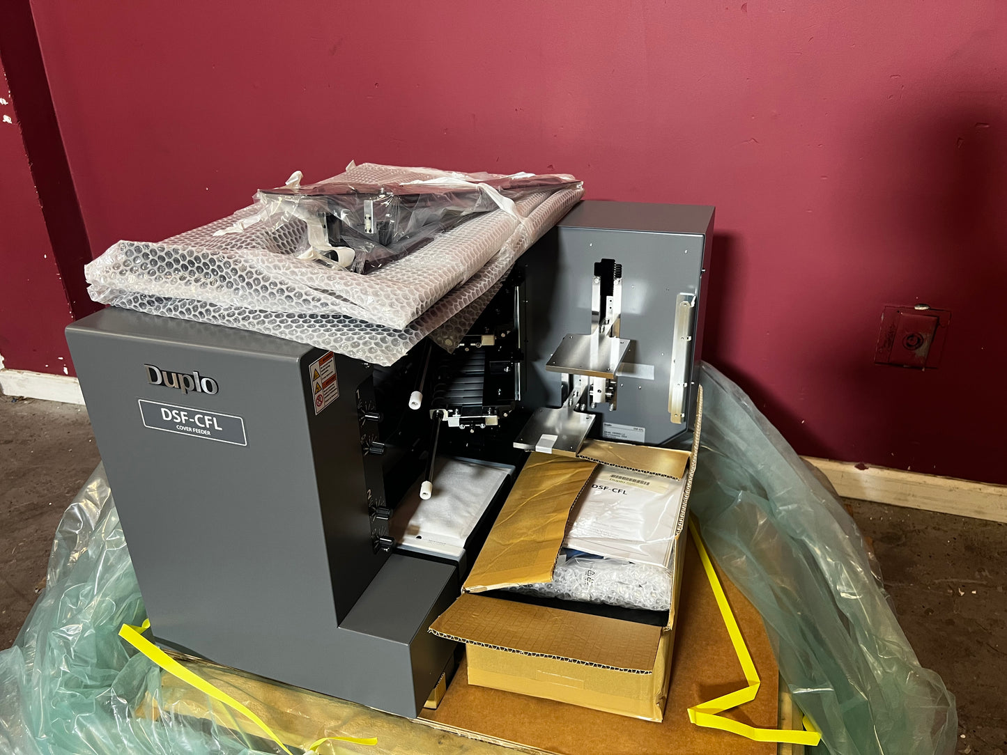New Duplo DSF-CFL Sheet Cover Feeder with belt suction system – AA&D PressExchange