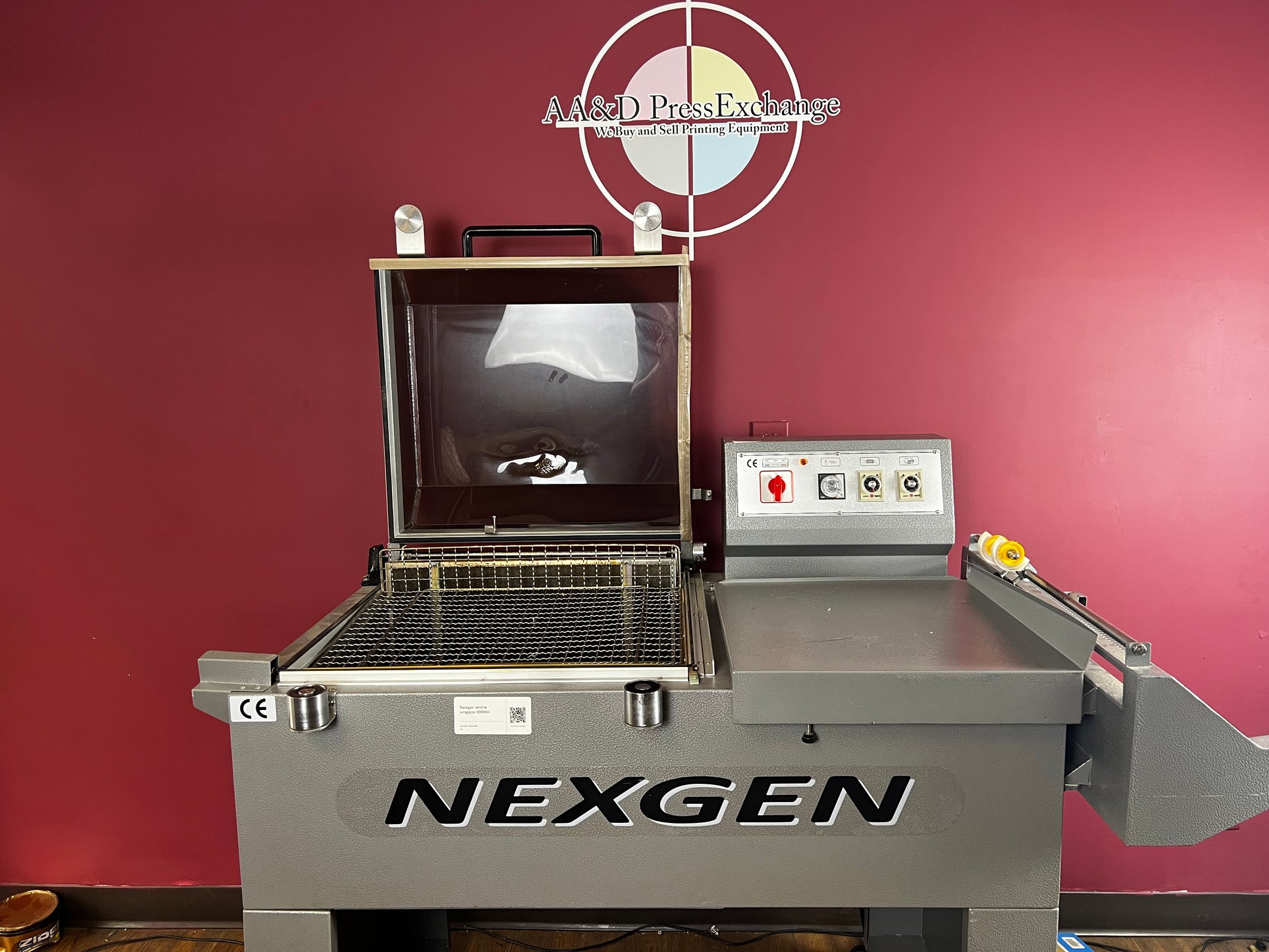 Used Nexgen 2000 Shrink Wrapper with Adjustable Temperature Control at AA&D PressExchange