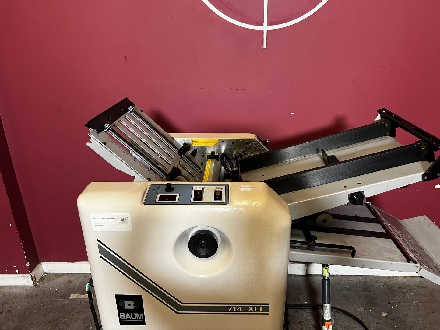 Baum 714 XLT Airfed Folder
