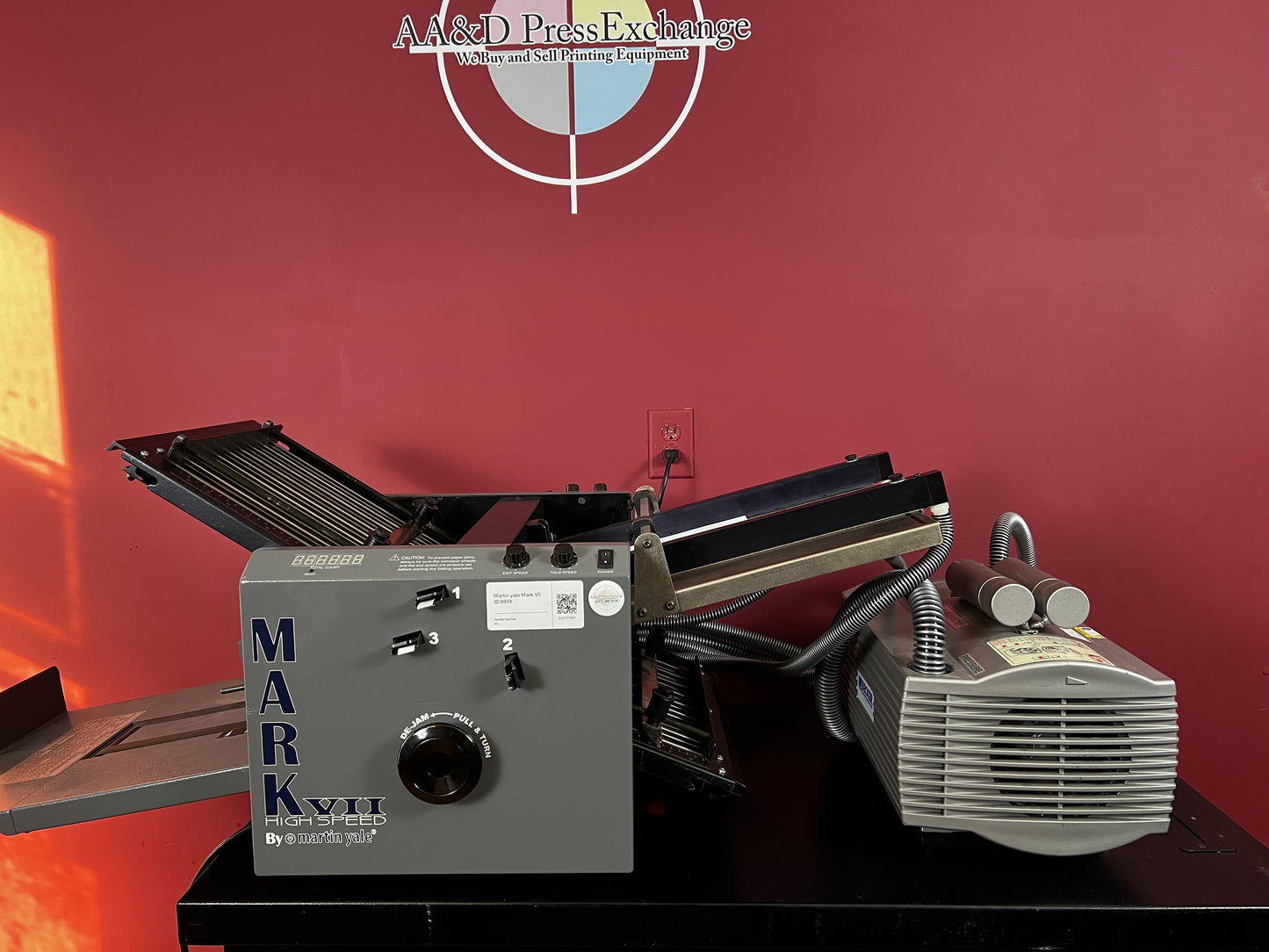 Used Martin Yale Mark VII Pro Series high-volume AirFeed folder – AA&D PressExchange