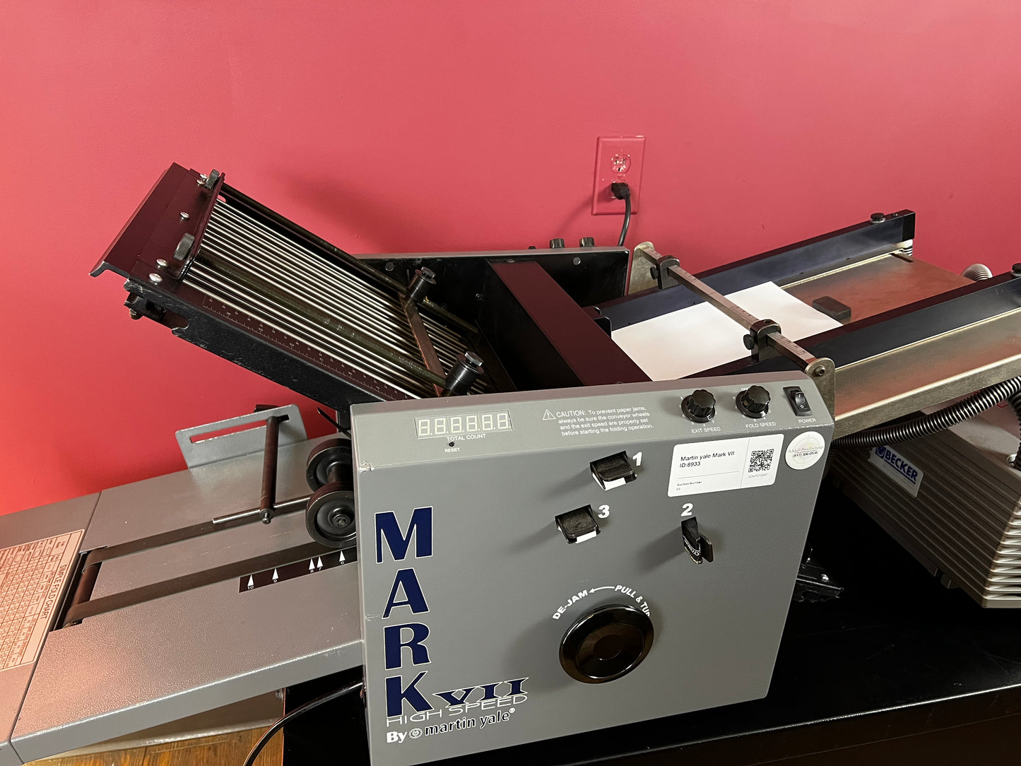 Used Martin Yale Mark VII Pro Series automatic paper folder – AA&D PressExchange
