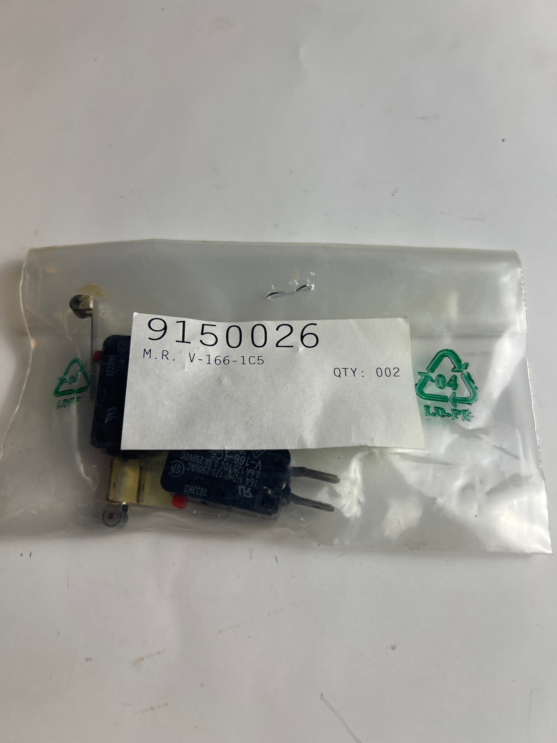 C.P. Bourg 9150026 Micro Switch OEM Replacement Part - AA&D PressExchange