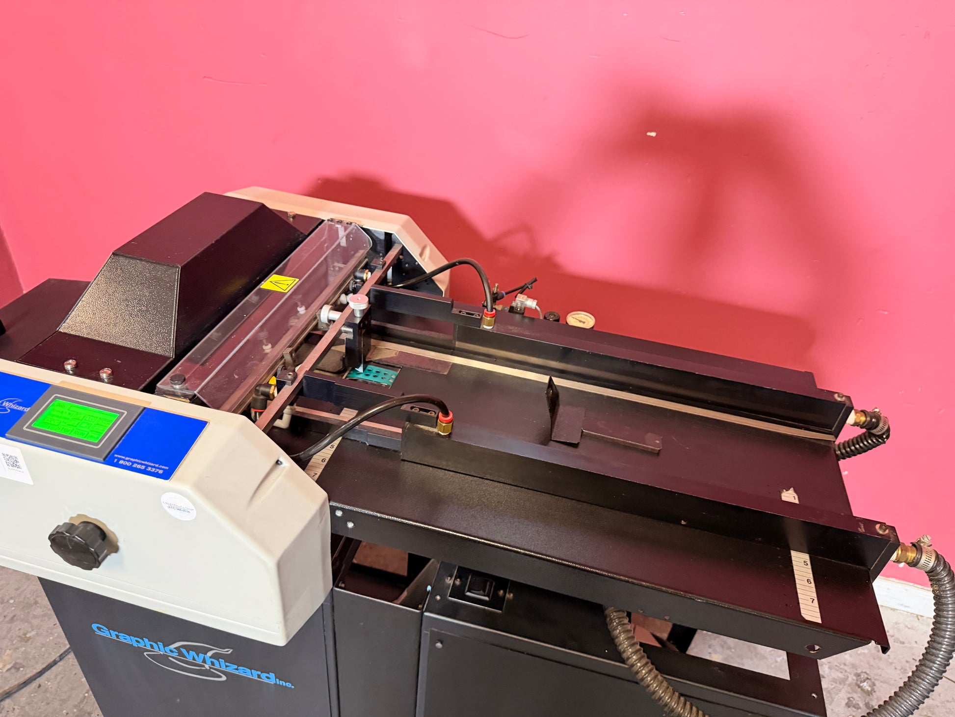 Used Graphic Whizard CreaseMaster Plus microprocessor-controlled creasing unit – AA&D PressExchange