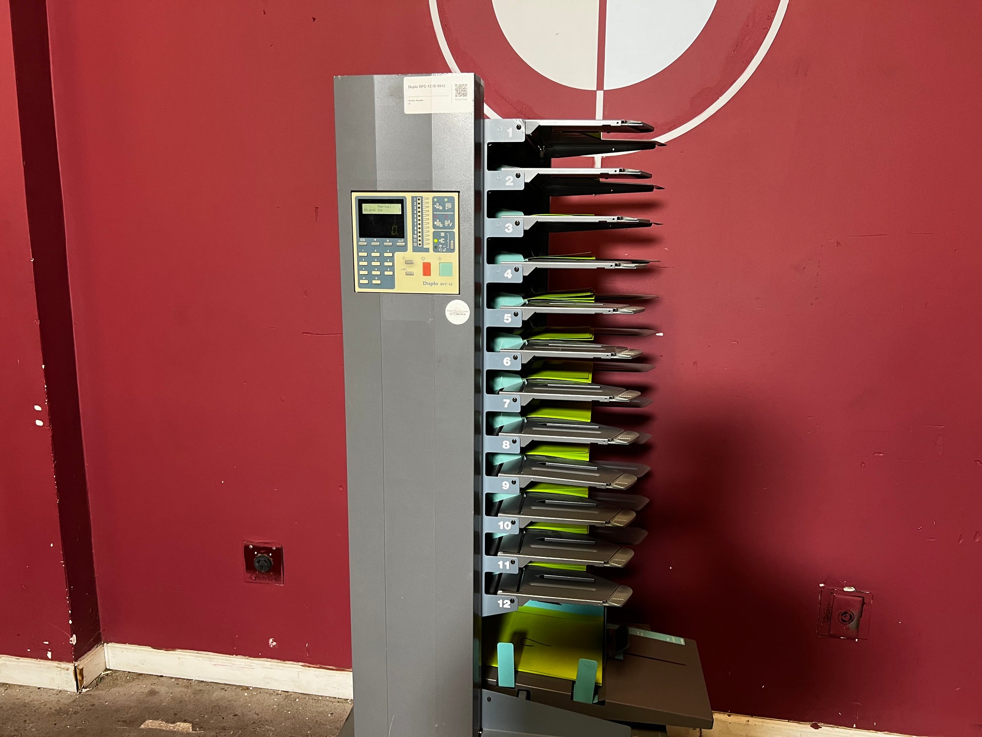 Used Duplo DFC-12 Collator Feeding Trays and Paper Path – AA&D PressExchange