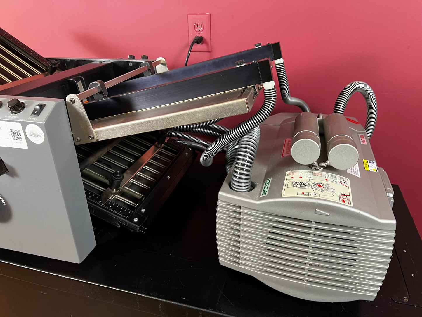 Used Martin Yale Mark VII Pro Series AirFeed folder close-up – AA&D PressExchange