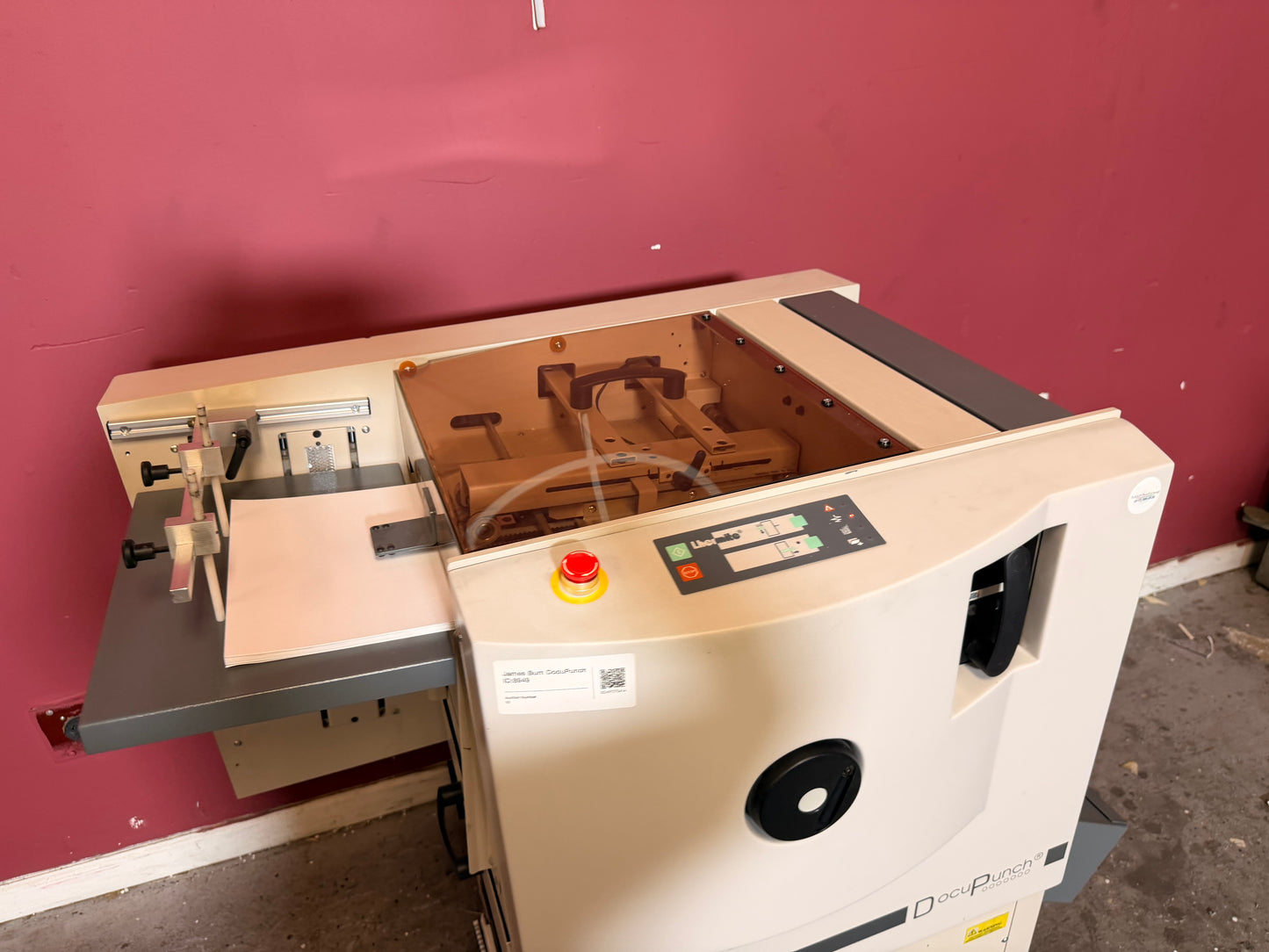 Used James Burn P33 DocuPunch 4:1 Die die cartridge assembly – AA&D PressExchange
