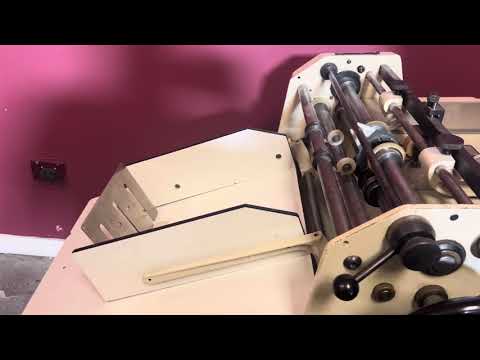 Used Rosback 220A Perforating, Slitting, Scoring, and Creasing Machine at AA&D PressExchange