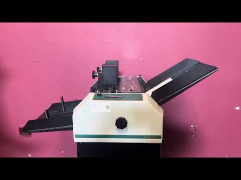 AA&D PressExchange Used Graphic Whizard GW6000 tabletop print finishing system with perf and score