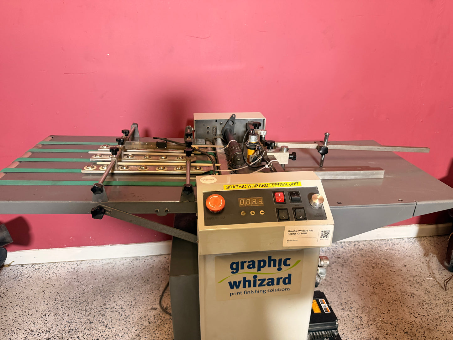 Graphic Whizard UPG450PF Pile feeder