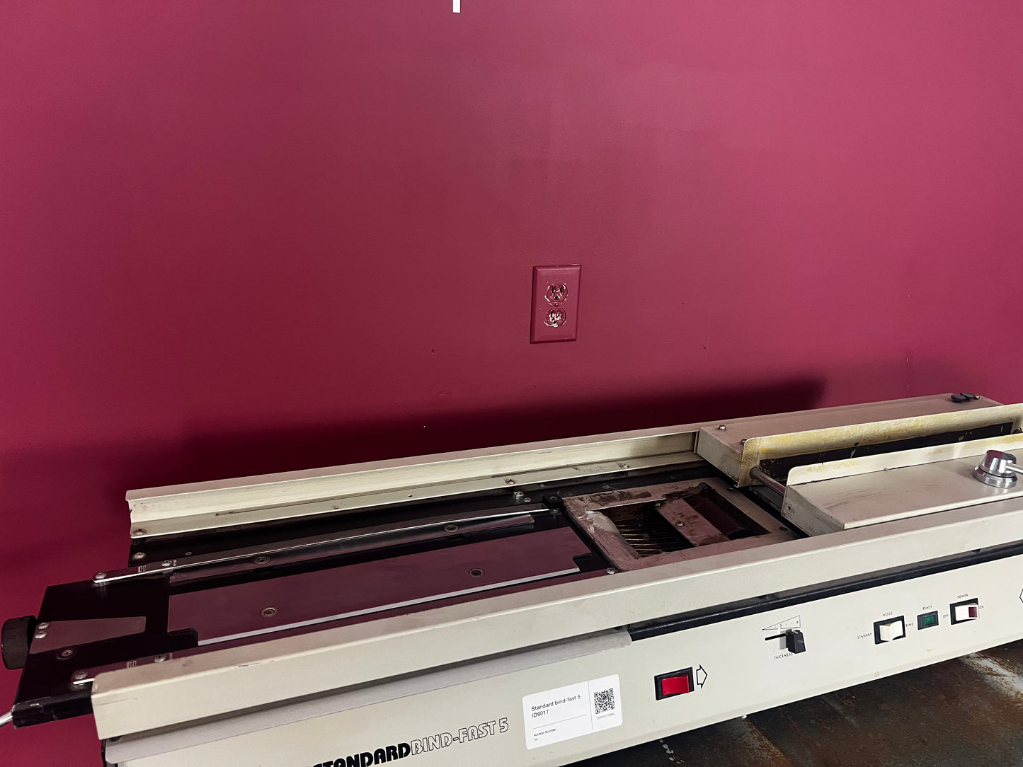Used Standard BindFast 5 adhesive binding system for books and pads – AA&D PressExchange
