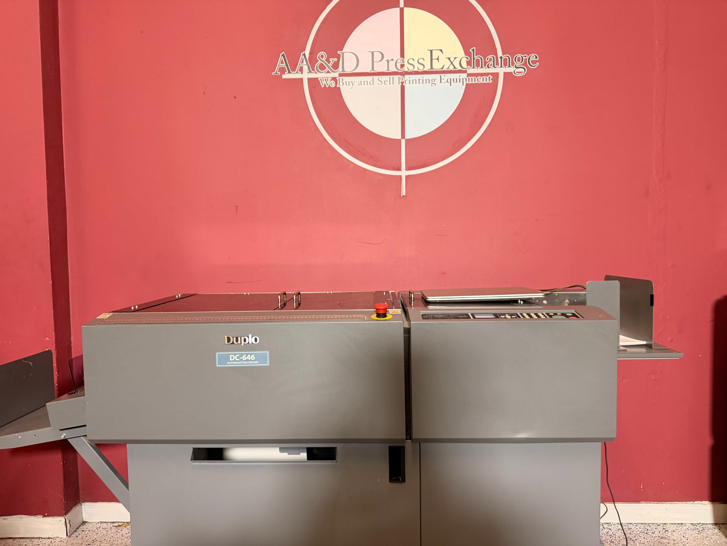 Duplo DC-646 Slitter/Cutter/Creaser with Software