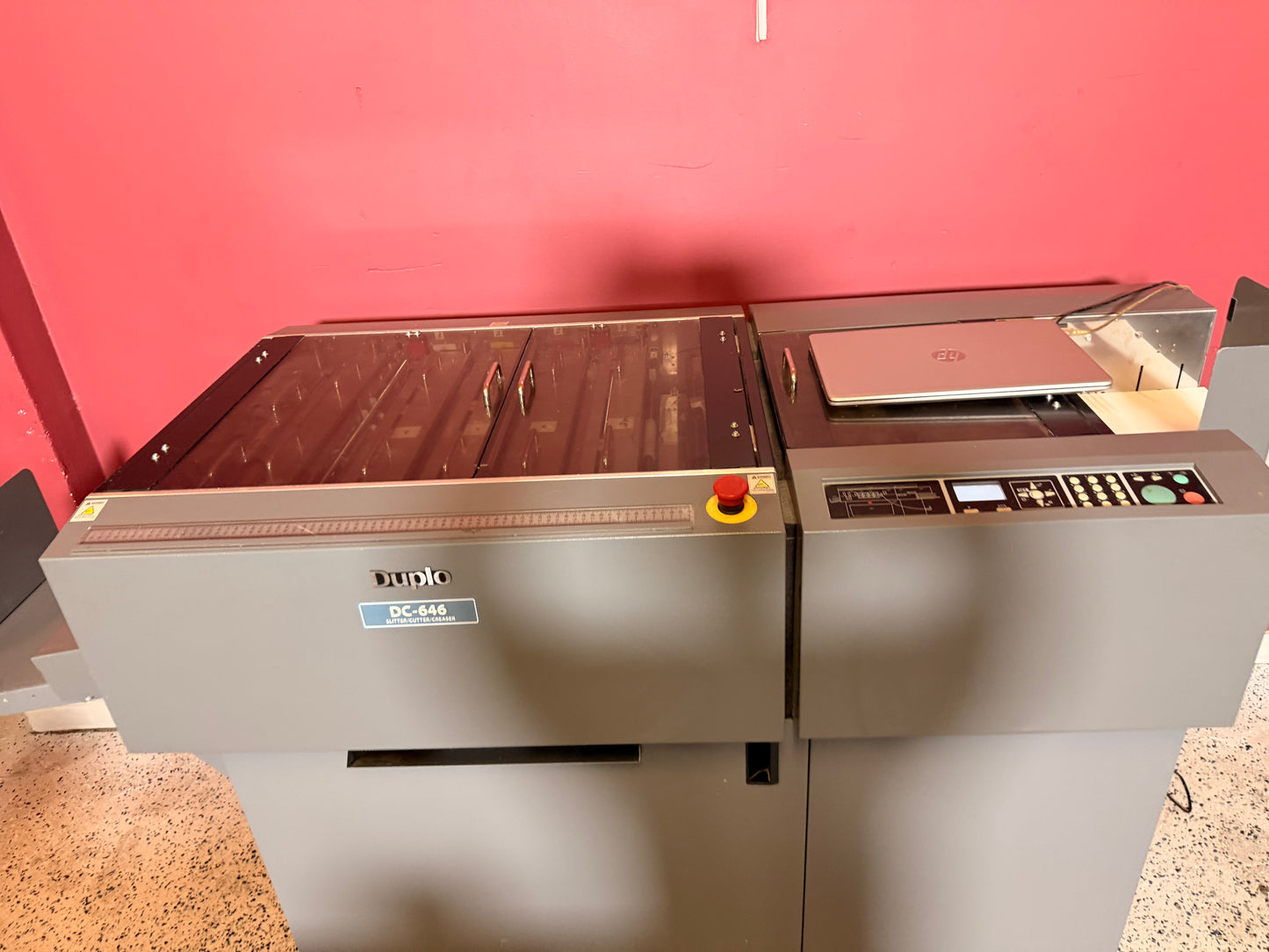 Duplo DC-646 Slitter/Cutter/Creaser with Software