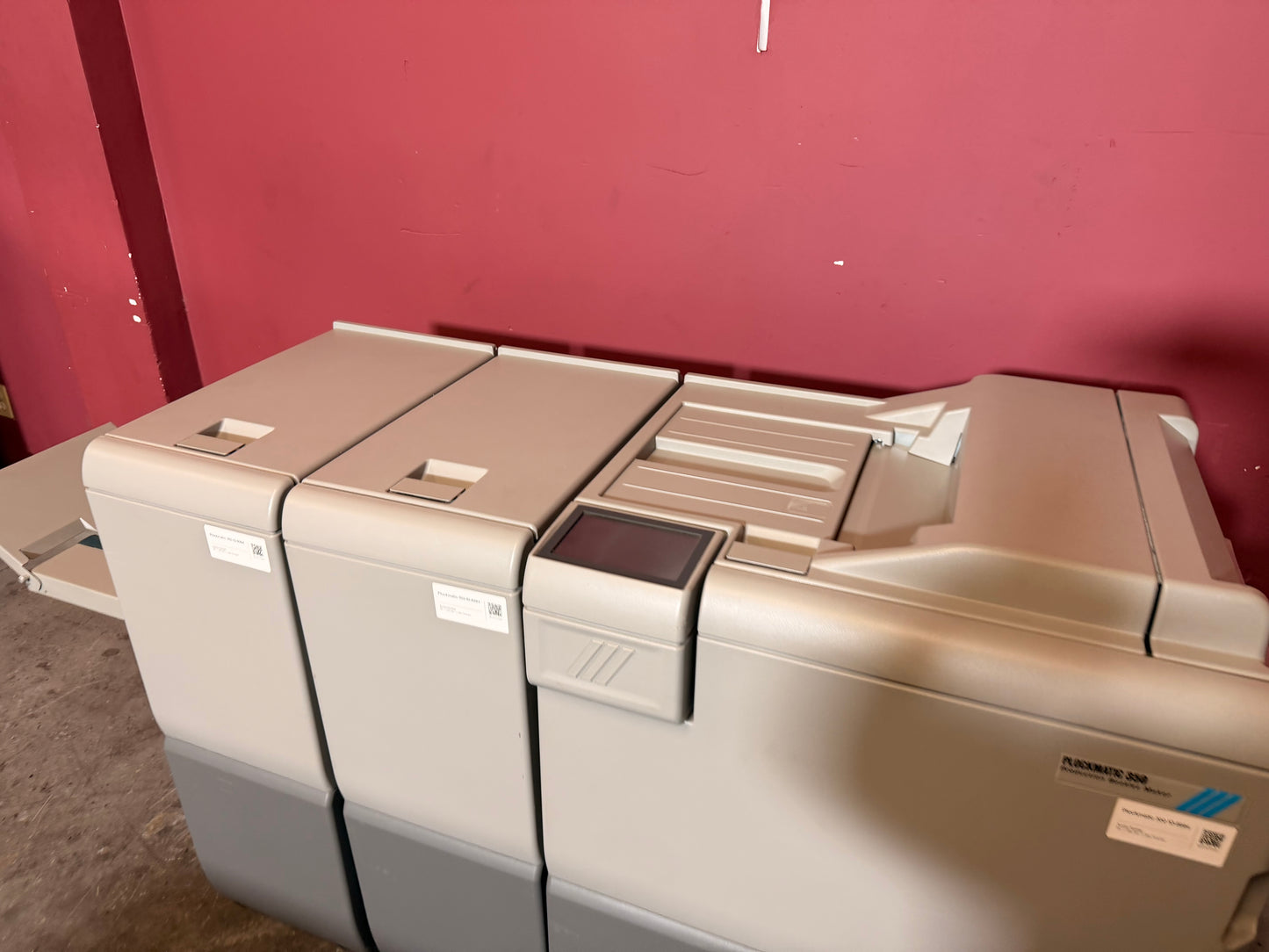 12k Meter Warranty! Plockmatic 350 Stitch/Fold/Square Back/Trim !Video!