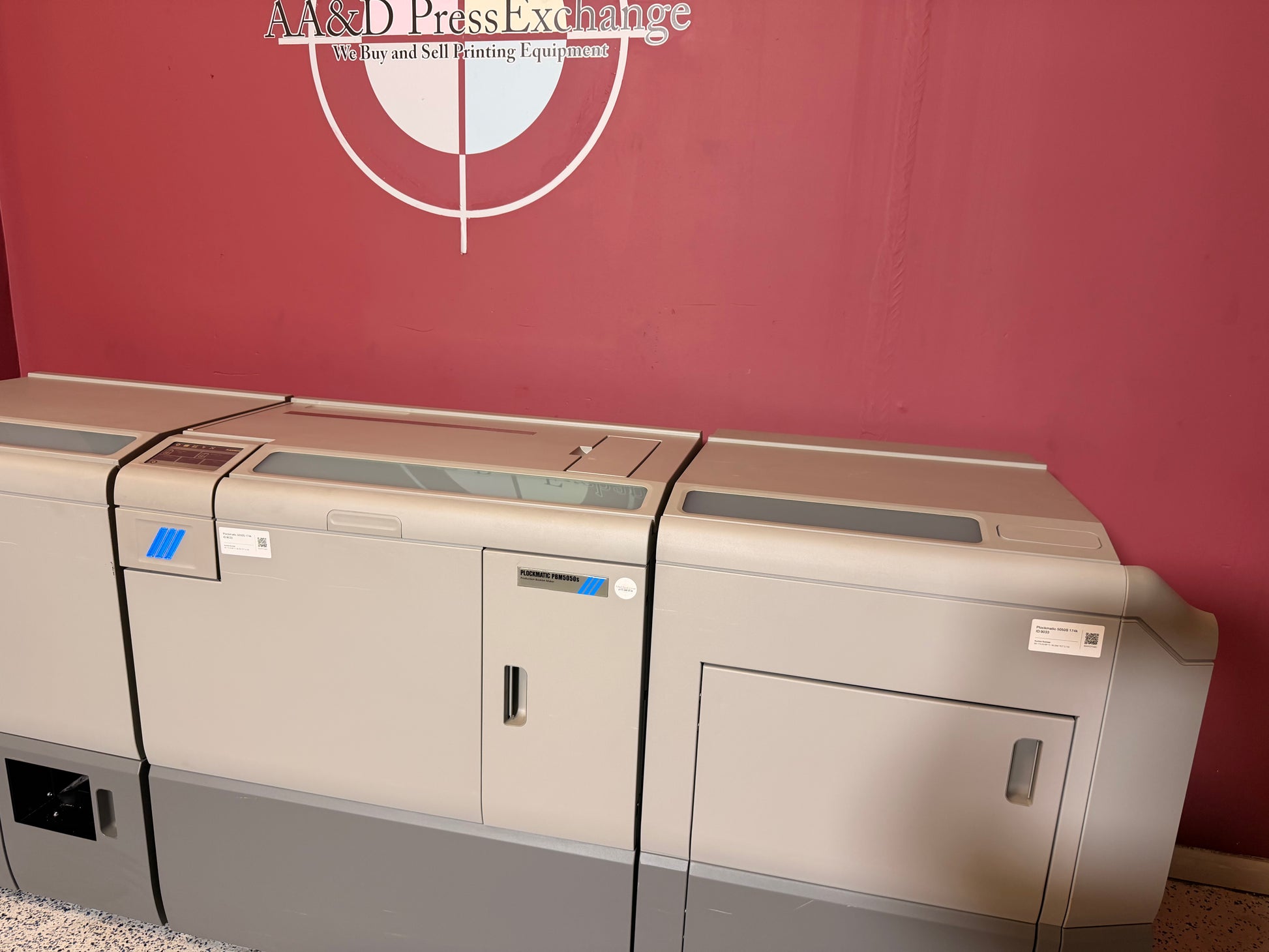 Plockmatic 5050S booklet making system for high-volume print production