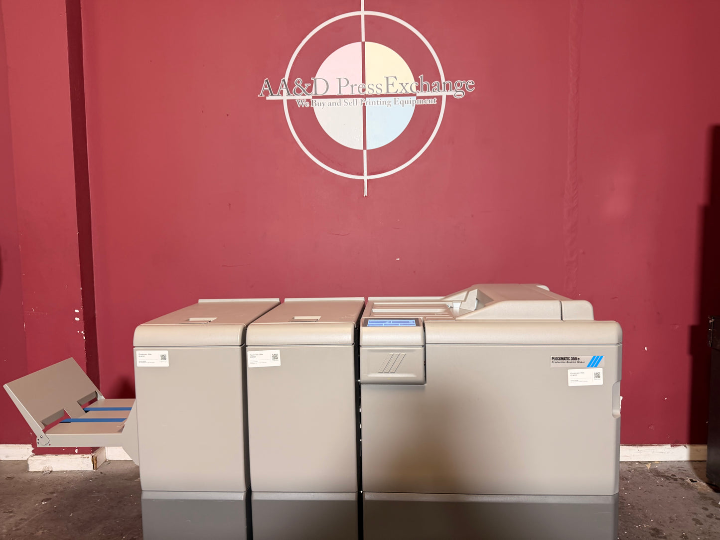 Plockmatic 350e booklet maker for sale heavy duty booklet maker system