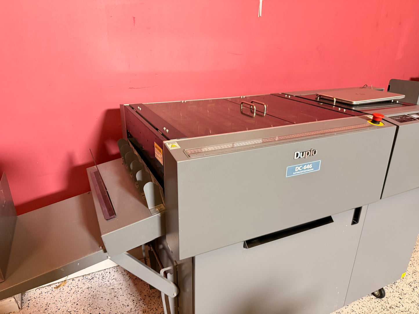 Duplo DC-646 Slitter/Cutter/Creaser with Software