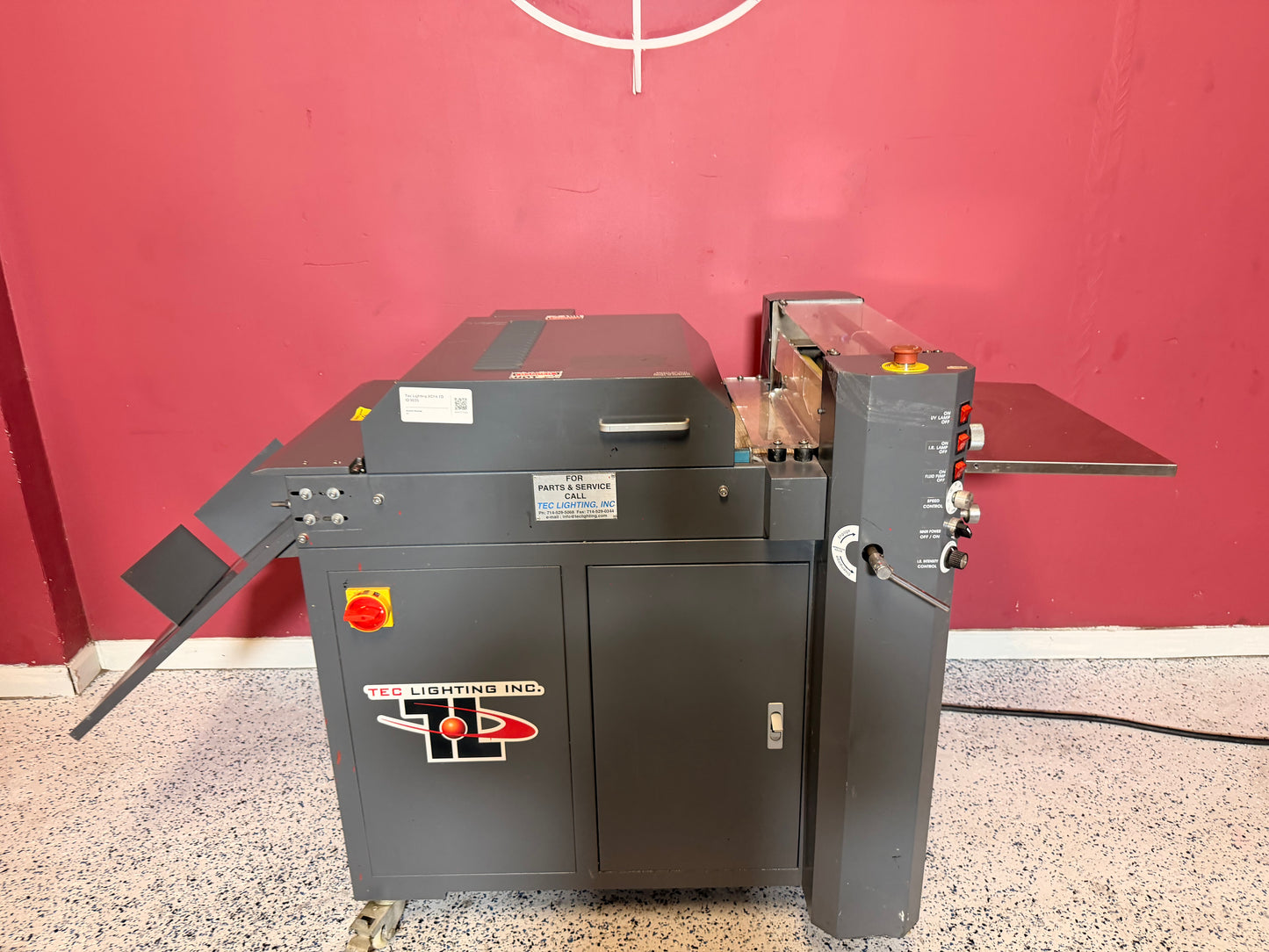 Tec Lighting XC14 UV Coater