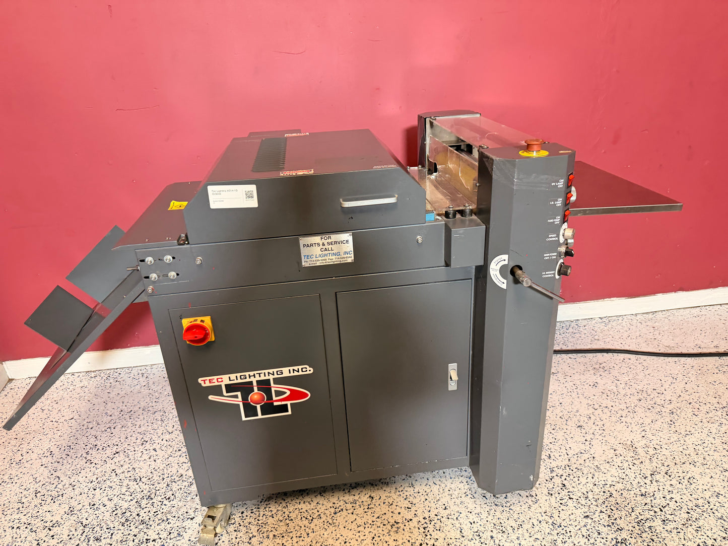Tec Lighting XC14 UV Coater