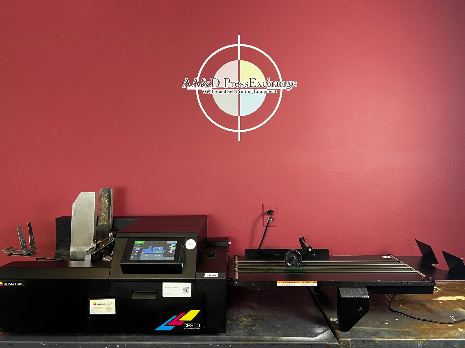 Used Afinia CP950 Envelope Printer paper output tray – AA&D PressExchange