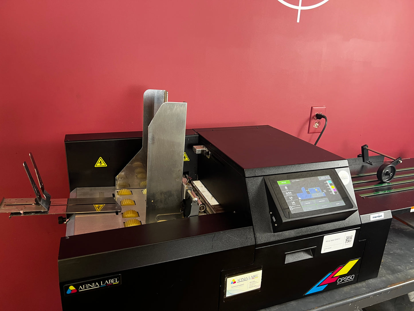 Used Afinia CP950 Packaging Printer angled display – AA&D PressExchange