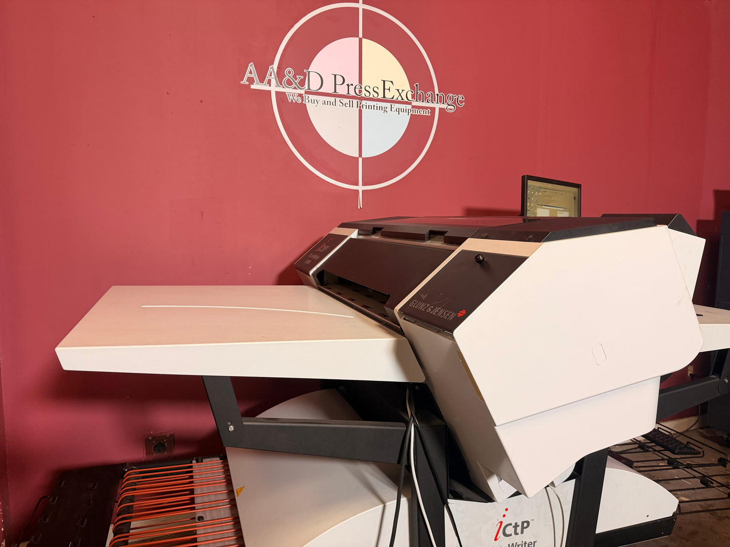 Used AA&D PressExchange Glunz & Jensen iCTP PlateWriter 3000 CtP machine