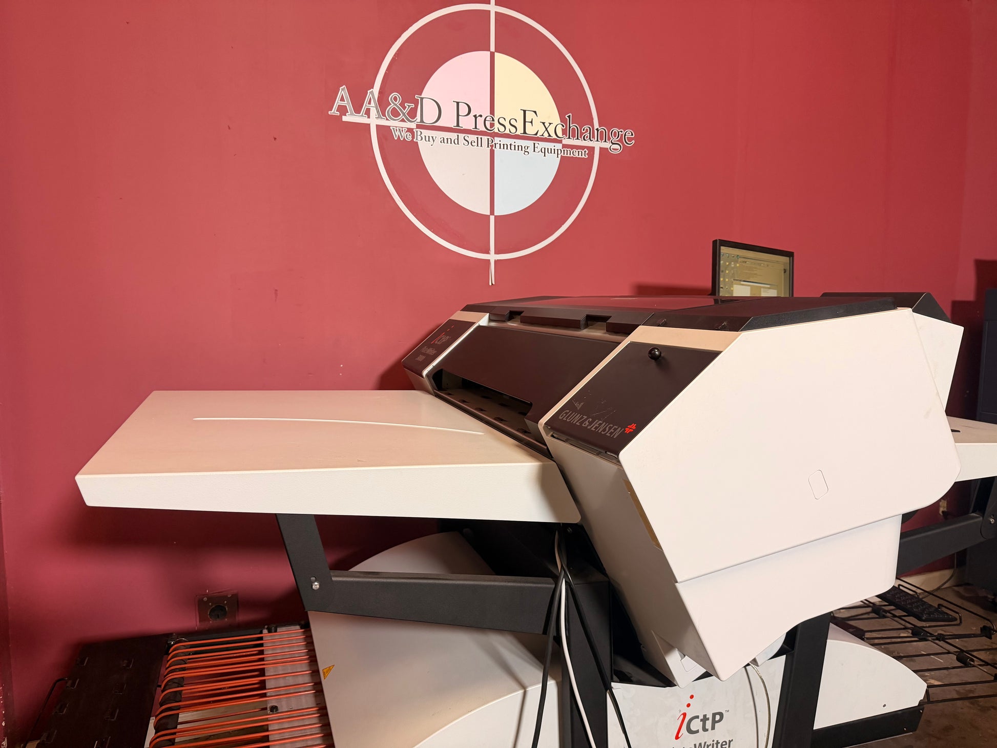 Used AA&D PressExchange Glunz & Jensen iCTP PlateWriter 3000 CtP machine