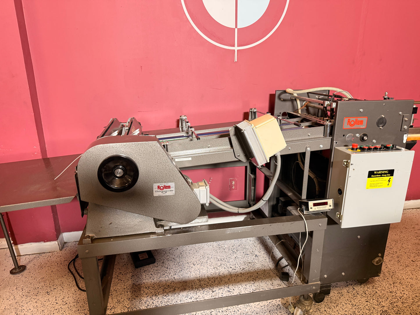 30” Wide Rollem TR perforator/scoring/Slit/Pile Feeder