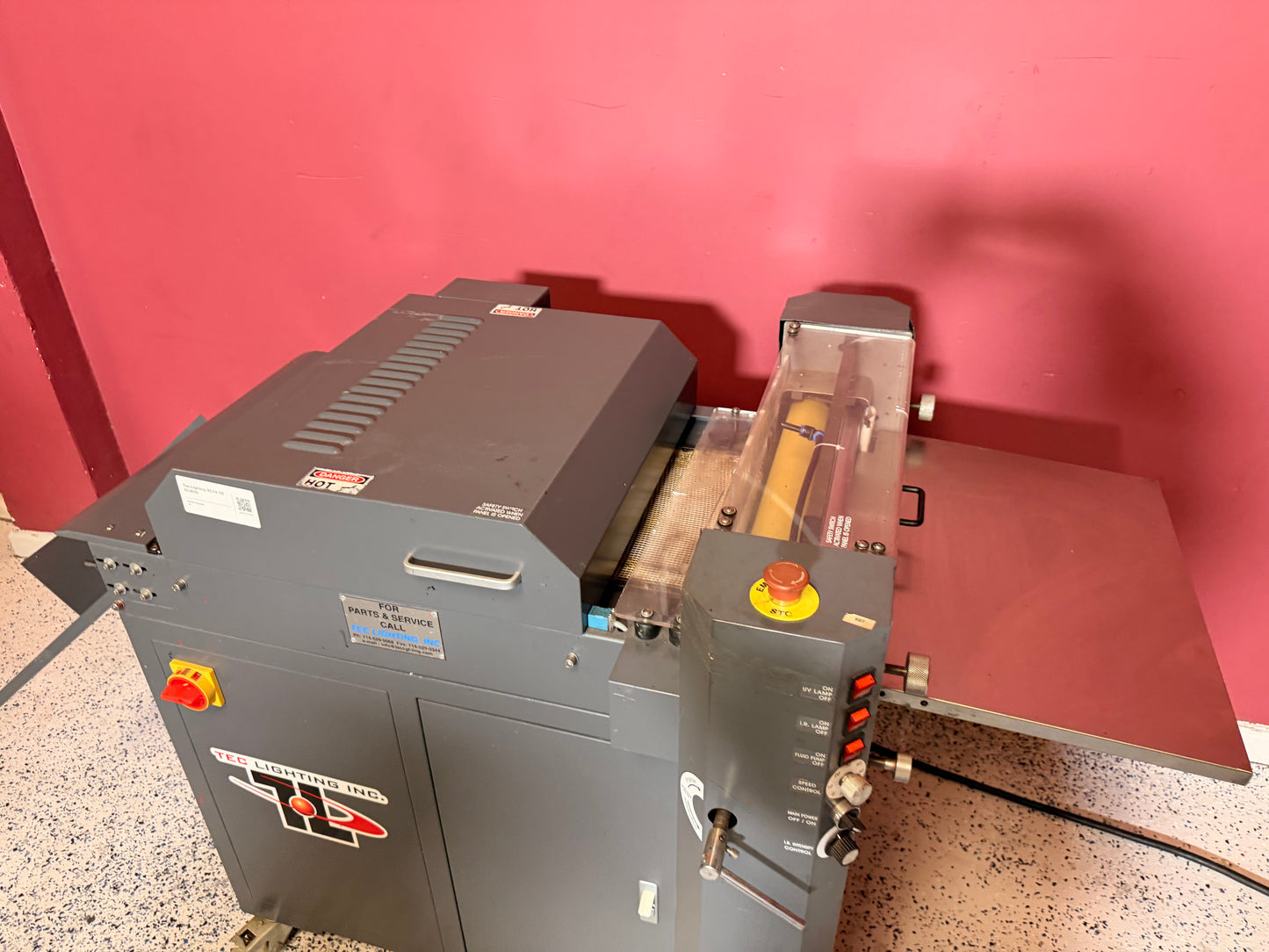 Tec Lighting XC14 UV Coater