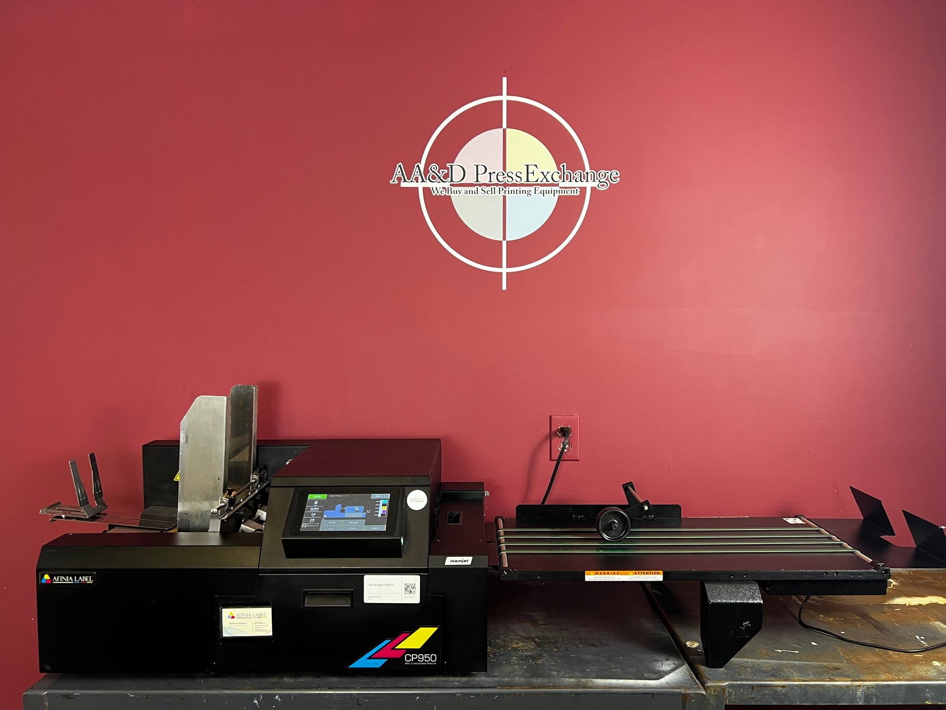 Used Afinia CP950 Commercial Printer multiple views – AA&D PressExchange