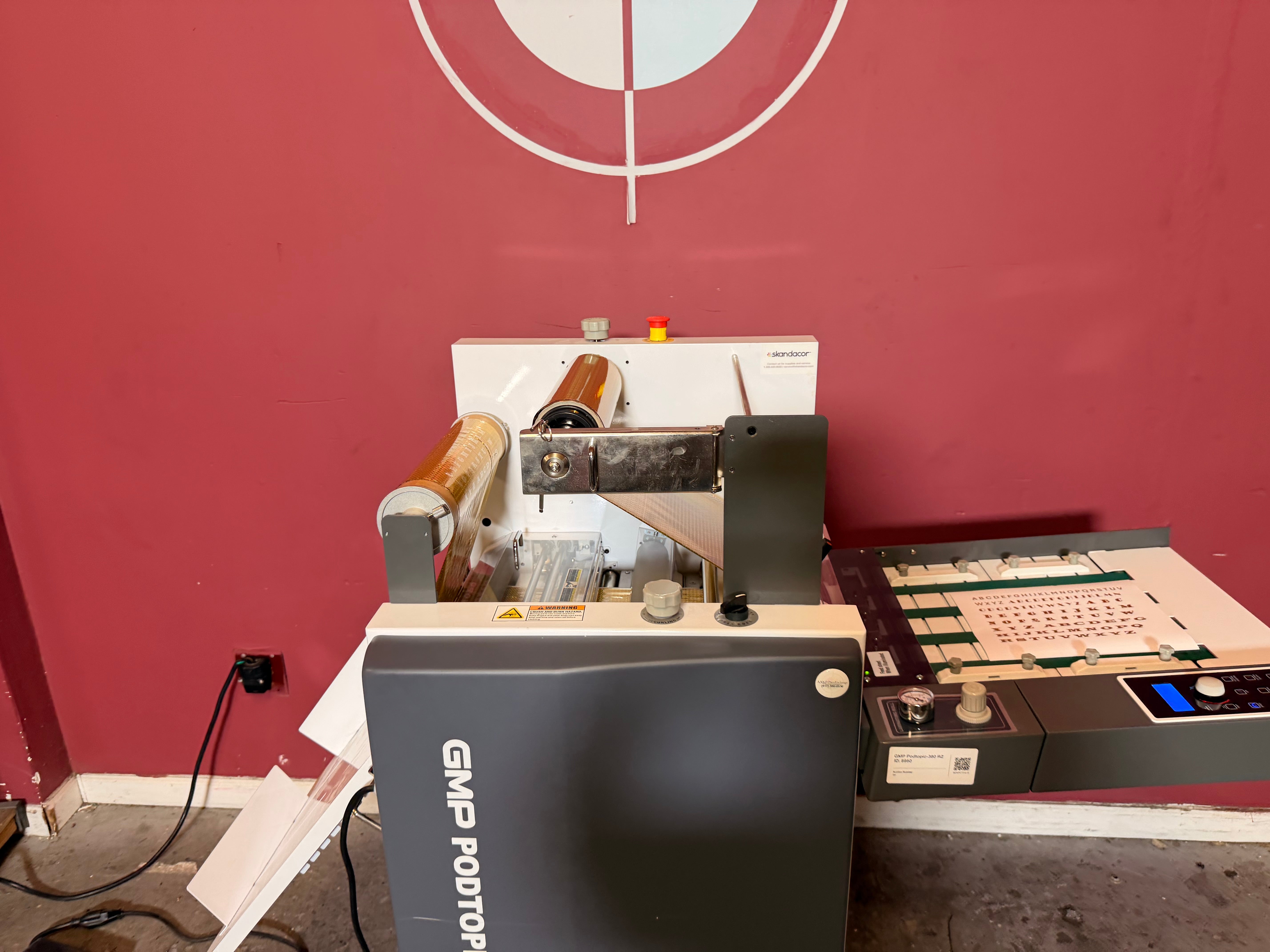 GMP PODTOPIC-380 RZ Laminator Foiler For Sale – AA&D PressExchange