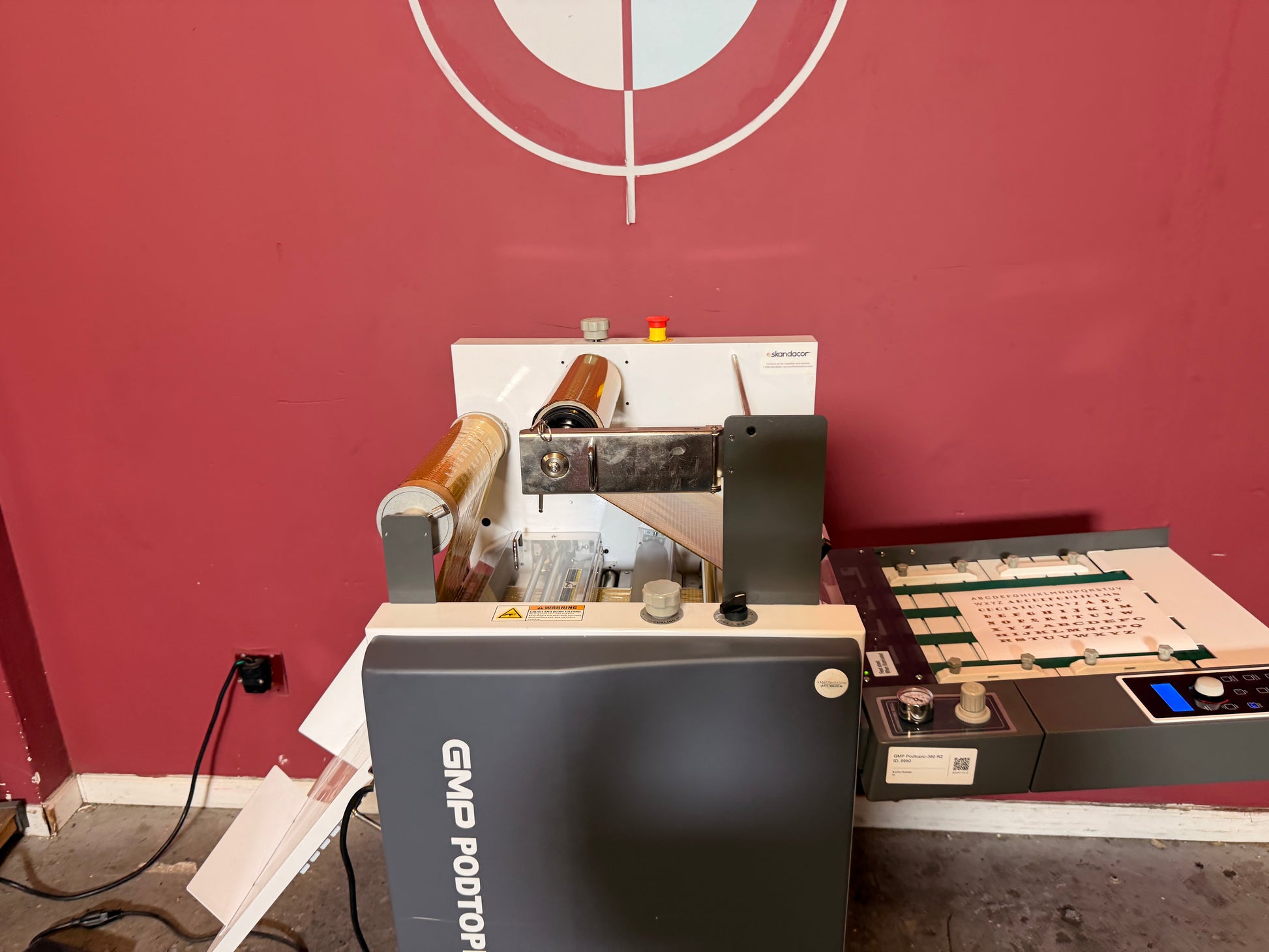 Used GMP PODTOPIC-380 RZ Laminator Foiler machine overview – AA&D PressExchange