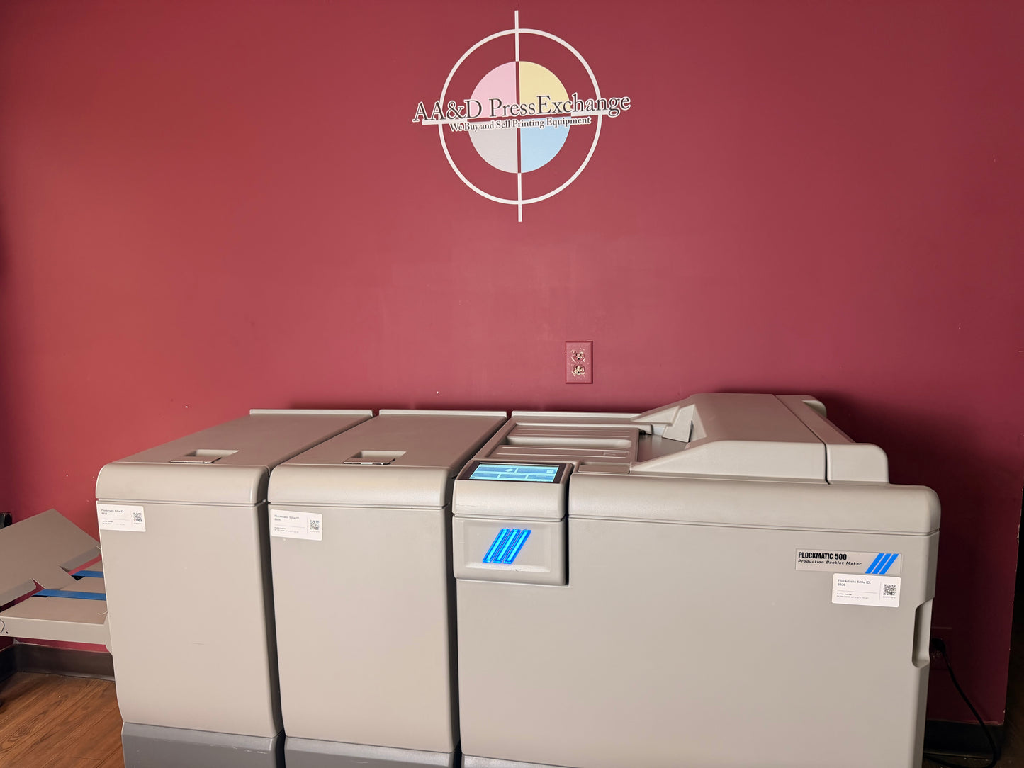 Plockmatic 500e Production bookletmaket !Video!