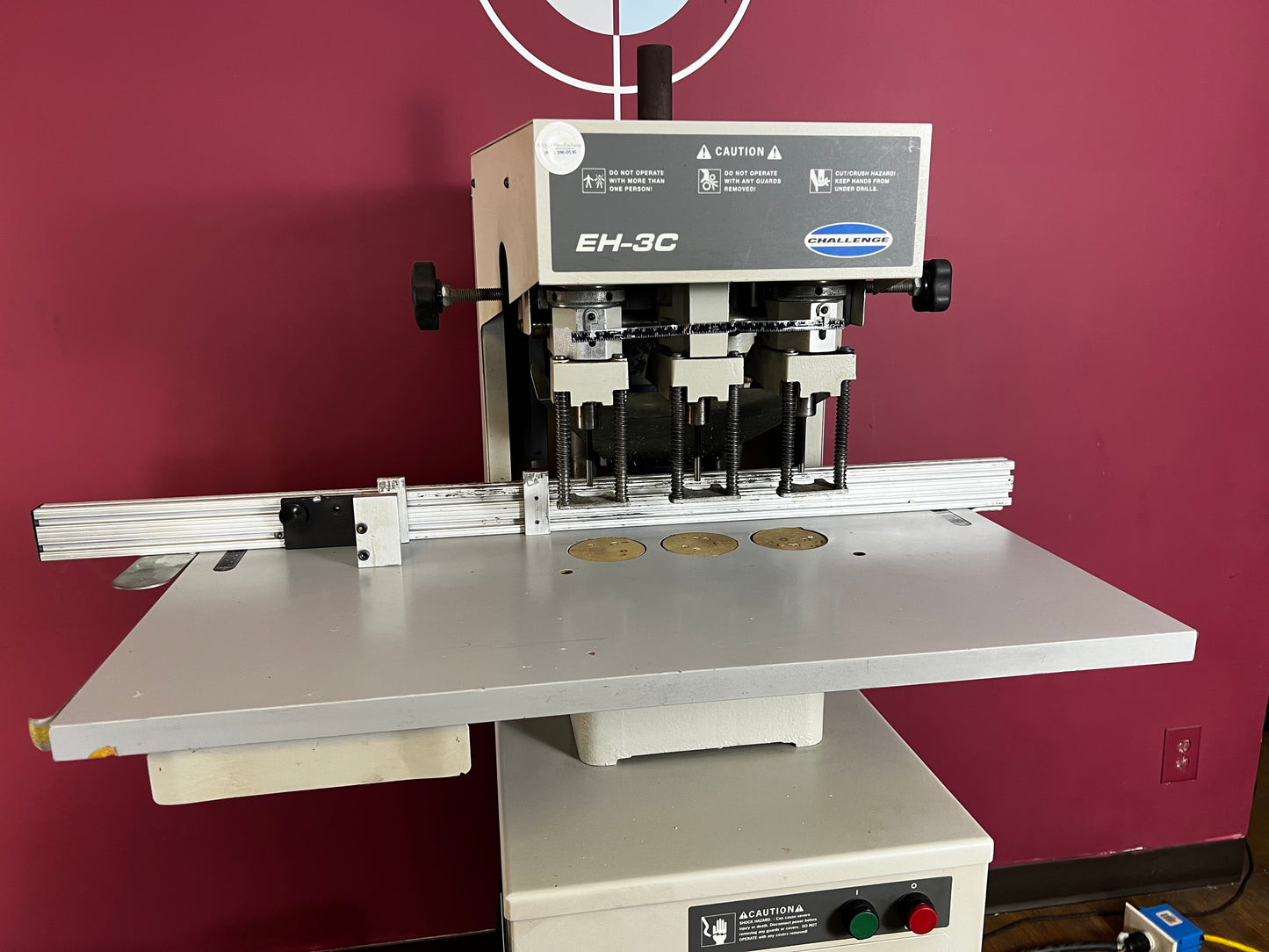 Used Challenge EH-3C Paper Drill Print and Bindery Equipment – AA&D PressExchange