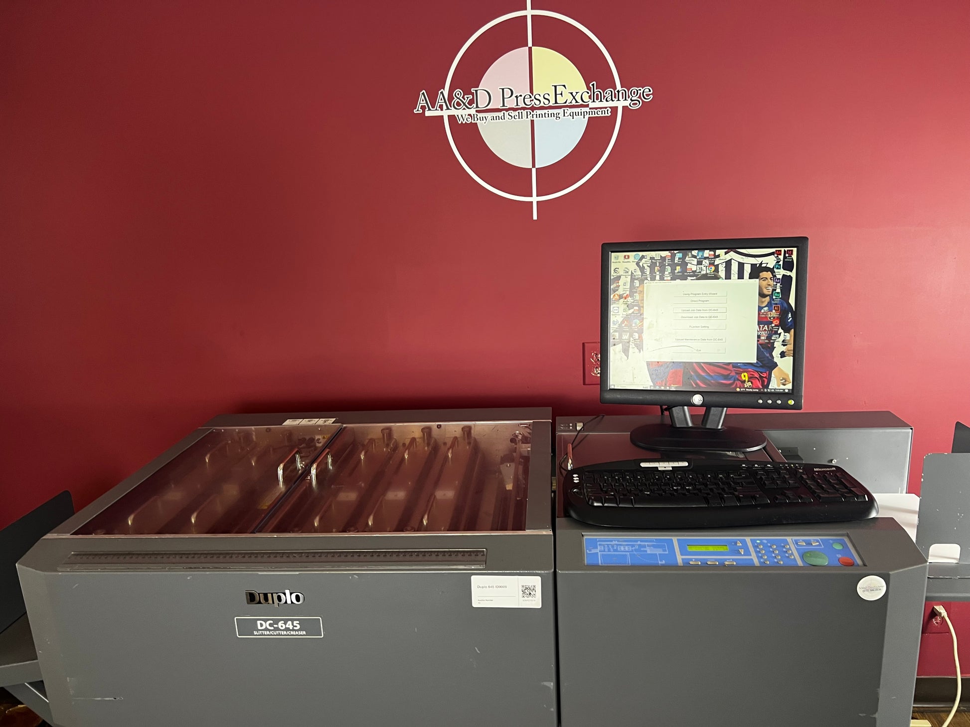 Used Duplo DC-645 Slitter Cutter Creaser digital print finisher – AA&D PressExchange
