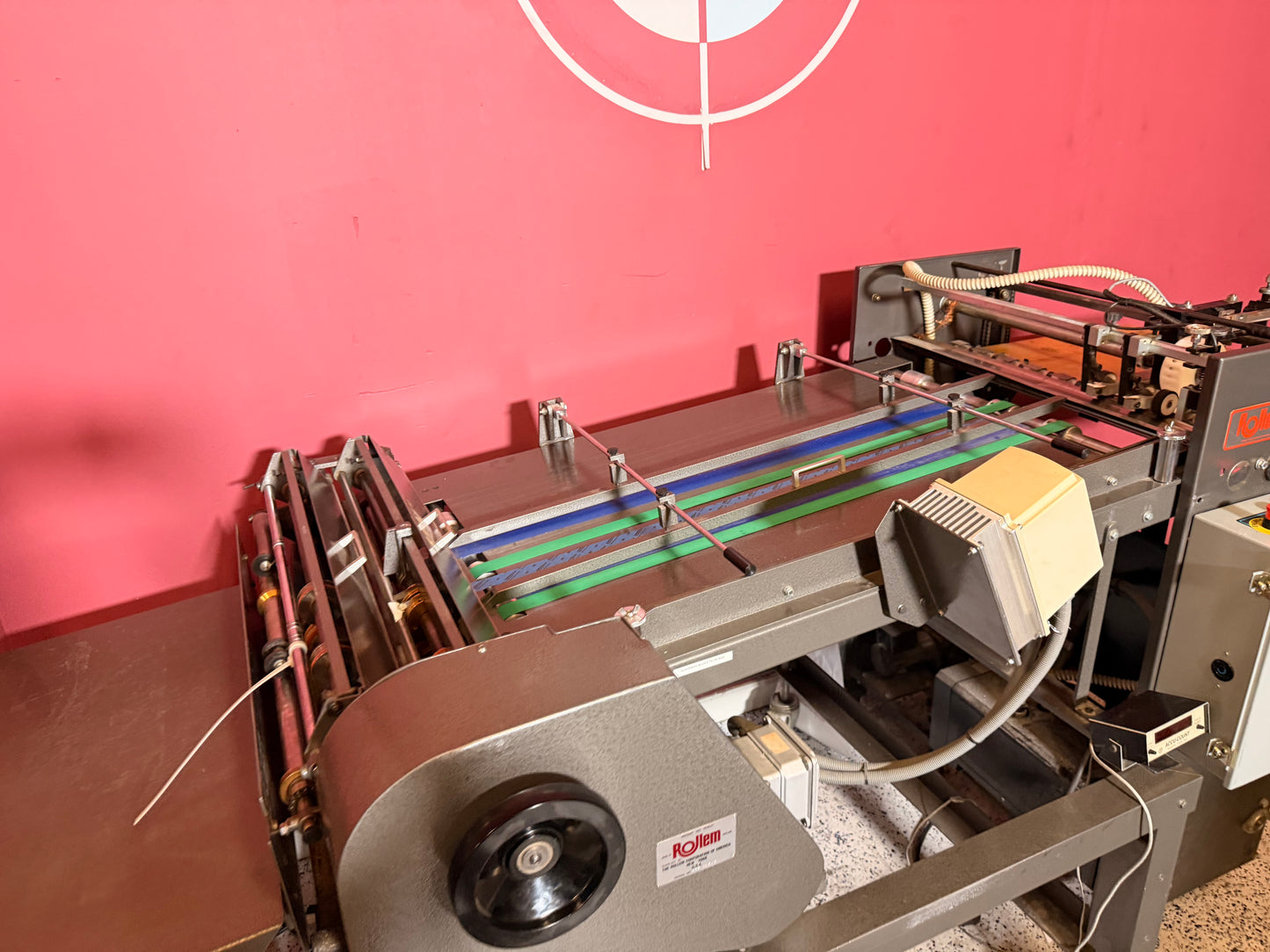 30” Wide Rollem TR perforator/scoring/Slit/Pile Feeder